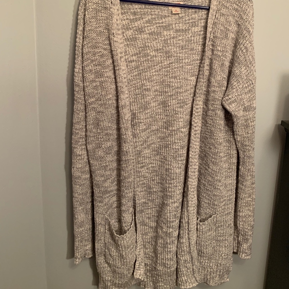 Gray Cardigan